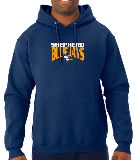Shepherd Football Spirit Gear - 2023 - Toddler Hooded Sweatshirt - Rabbit Skins Toddler Fleece Hooded Sweatshirt - 7.5oz