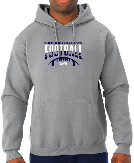 Shepherd Football Gear - 2023 - Toddler Hooded Sweatshirt - Rabbit Skins Toddler Fleece Hooded Sweatshirt - 7.5oz