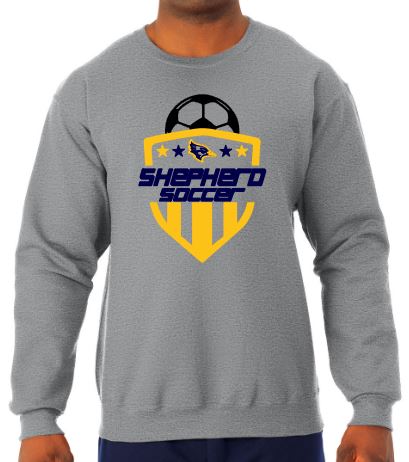 Shepherd Boys Soccer - Youth Crew Sweatshirt - Jerzees NuBlend