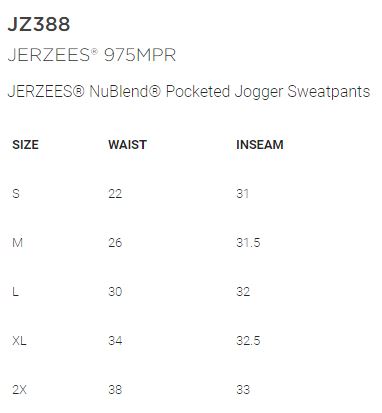 Shepherd Bandit Baseball - JERZEES® NuBlend® Pocketed Jogger Sweatpants