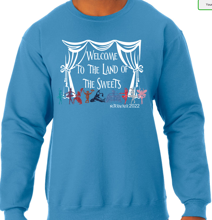 Nutcracker 2022 - Nutcracker - Adult Jerzees Crew Neck Sweatshirt