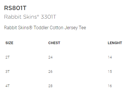 Shepherd Football Spirit Gear - 2022 - Toddler T-Shirt - Rabbit Skins Cotton Jersey Tee - 5.5oz