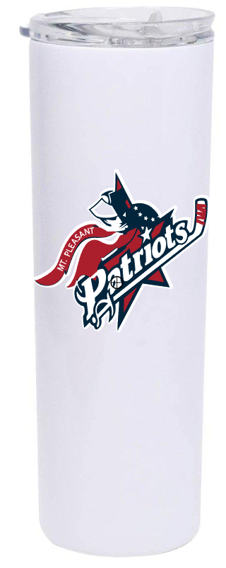 Patriots Hockey - 20 oz. skinny tumbler