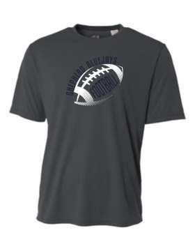 Shepherd Football Gear - 2024 -  Youth Performance Tee - A4 Youth Cooling Performance Crew Tee - 4oz