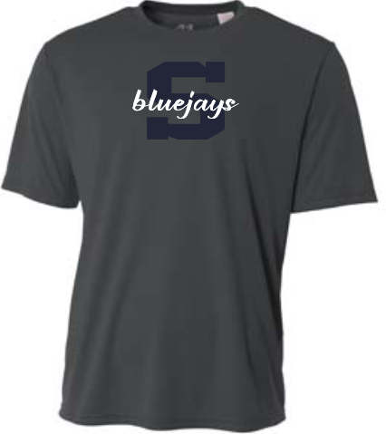 Shepherd Football Spirit Gear - 2026 - Youth Performance Tee - A4 Youth Cooling Performance Crew Tee - 4oz