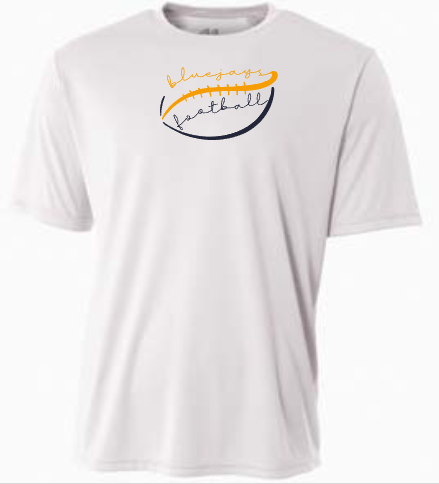 Shepherd Football Gear - 2026 -  Youth Performance Tee - A4 Youth Cooling Performance Crew Tee - 4oz