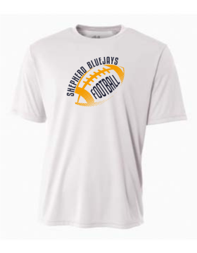 Shepherd Football Gear - 2024 -  Adult Performance Tee - A4 Cooling Performance Crew Tee - 4oz