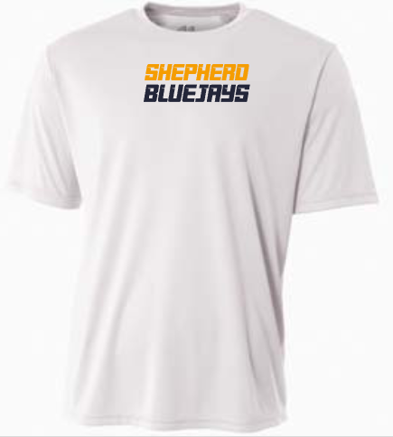 Shepherd Football Spirit Gear - 2026 - Youth Performance Tee - A4 Youth Cooling Performance Crew Tee - 4oz