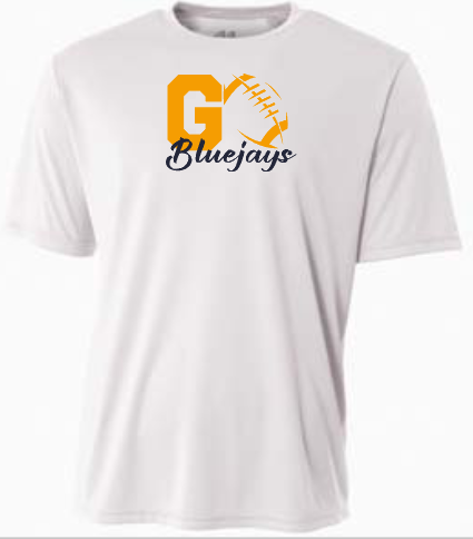 Shepherd Football Spirit Gear - 2026 - Youth Performance Tee - A4 Youth Cooling Performance Crew Tee - 4oz