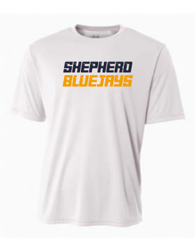 Shepherd Football Spirit Gear - 2024 - Adult Performance Tee - A4 Cooling Performance Crew Tee - 4oz