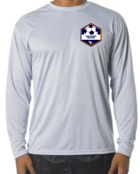 Shepherd Soccer - Adult Long Sleeve T-Shirt - A4 Cooling Performance