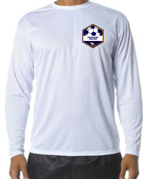 Shepherd Soccer - Adult Long Sleeve T-Shirt - A4 Cooling Performance