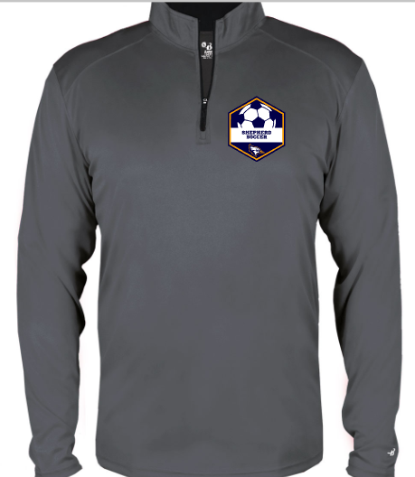 Shepherd Soccer - Adult 1/4 Zip- Badger Sport B-Core 1/4 Zip