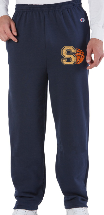 Shepherd Basketball Gear - 2024 - Adult Sweatpants- Jerzees Champion Pocketed Open Bottom Sweatpants