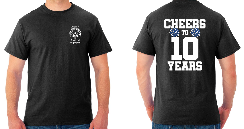 Area 7 Special Olympics Cheer - Cheers to 10 Years