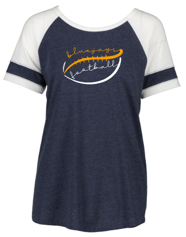 Shepherd Football Gear - 2026 -  Ladies Tee - Enza Ladies Jersey Football Tee - 4.5oz