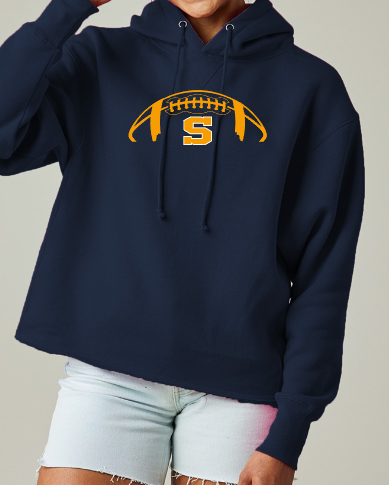 Shepherd Football Gear - 2025 -  Ladies Hooded Sweatshirt - Enza Ladies Heavyweight Boxy Pullover Hood