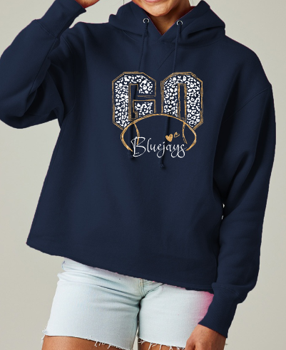Shepherd Football Gear - 2025 -  Ladies Hooded Sweatshirt - Enza Ladies Heavyweight Boxy Pullover Hood