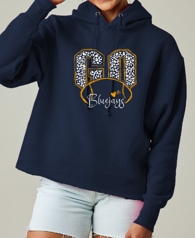 Shepherd Football Gear - 2025 -  Ladies Hooded Sweatshirt - Enza Ladies Heavyweight Boxy Pullover Hood
