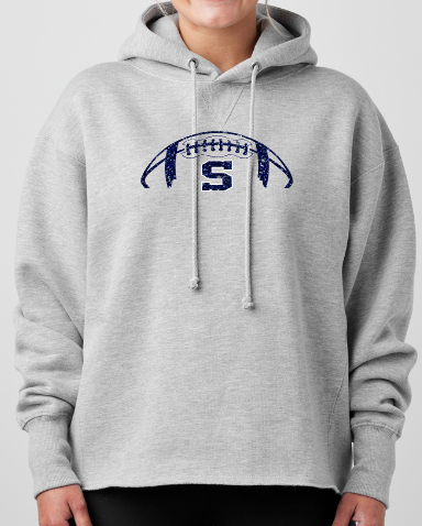 Shepherd Football Gear - 2025 -  Ladies Hooded Sweatshirt - Enza Ladies Heavyweight Boxy Pullover Hood