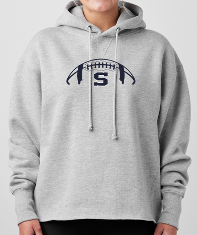 Shepherd Football Gear - 2025 -  Ladies Hooded Sweatshirt - Enza Ladies Heavyweight Boxy Pullover Hood