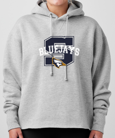 Shepherd Football Spirit Gear STANDARD - 2025 -  Ladies Hooded Sweatshirt - Enza Ladies Heavyweight Boxy Pullover Hood