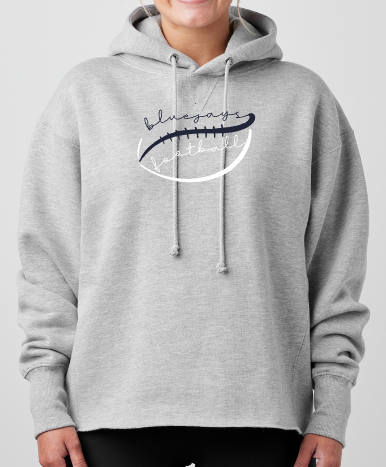 Shepherd Football Gear - 2026 -  Ladies Hooded Sweatshirt - Enza Ladies Heavyweight Boxy Pullover Hood