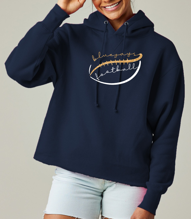 Shepherd Football Gear - 2026 -  Ladies Hooded Sweatshirt - Enza Ladies Heavyweight Boxy Pullover Hood
