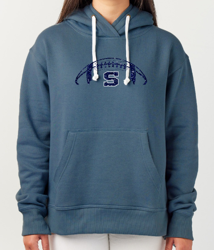 Shepherd Football Gear - 2025 -  Ladies Hooded Sweatshirt - Enza Ladies Pullover Hood - 9oz