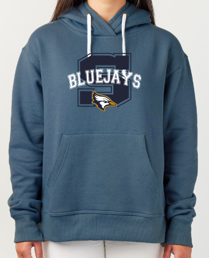 Shepherd Football Spirit Gear - 2025 - Ladies Hooded Sweatshirt - Enza Ladies Pullover Hood - 9oz