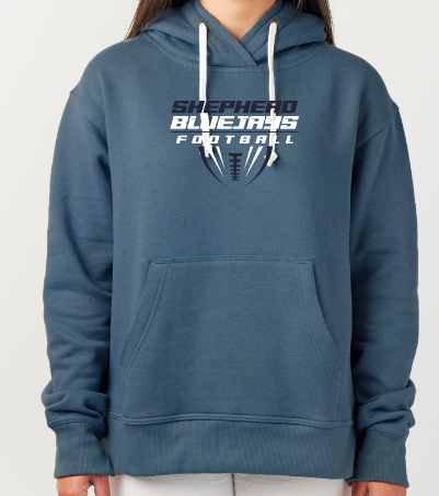 Shepherd Football Gear - 2026 -  Ladies Hooded Sweatshirt - Enza Ladies Pullover Hood - 9oz