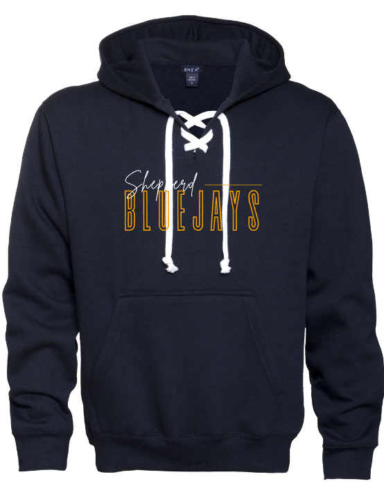Shepherd Football Spirit Gear - 2026 - Adult Hoodie - Enza Adult Pullover Hockey Hood - 11oz