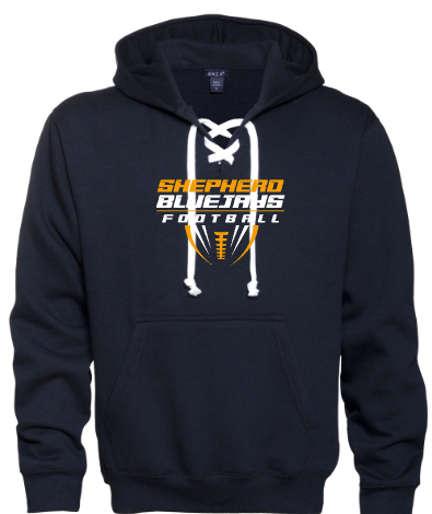 Shepherd Football Gear - 2026 - Adult Hoodie - Enza Adult Pullover Hockey Hood - 11oz