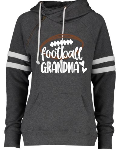 Shepherd Football Family Gear - 2020 - Ladies Hoodie - Ladies Varsity Double Hood Pullover