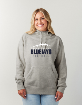 Shepherd Football Gear - 2024 -  Ladies Hooded Sweatshirt - Enza Ladies Scuba Neck Pullover Hood - 9oz