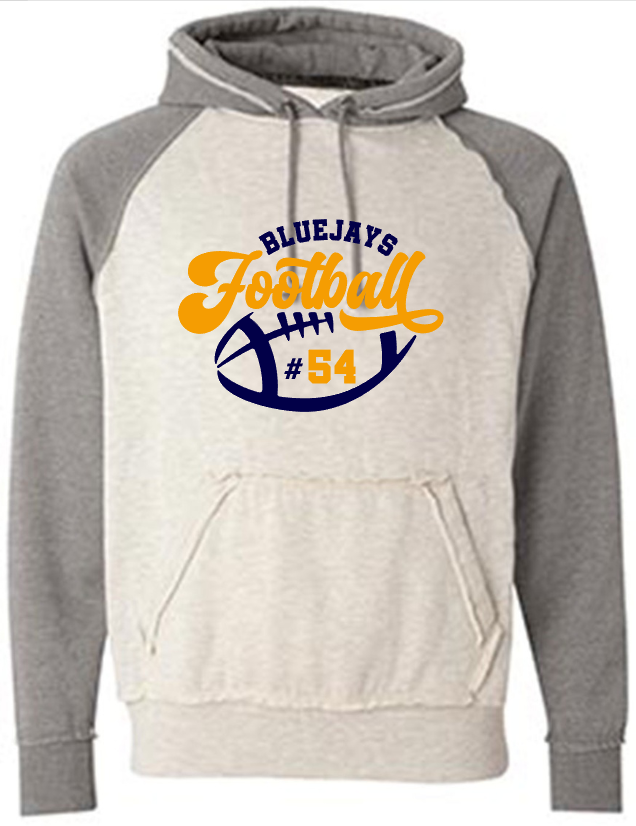 Shepherd Football Gear - 2023 - Adult Hoodie - J. America Vintage Heather Hood - 9.5oz