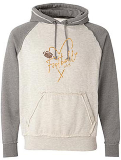 Shepherd Football Family Gear - 2023 - Adult Hoodie - J. America Vintage Heather Hood - 9.5oz