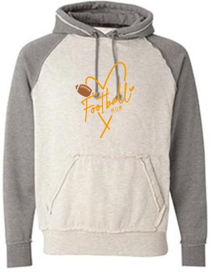 Shepherd Football Family Gear - 2023 - Adult Hoodie - J. America Vintage Heather Hood - 9.5oz