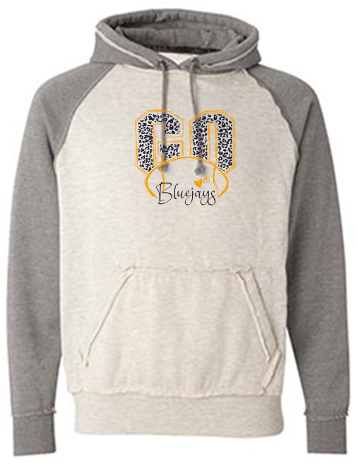 Shepherd Football Gear - 2025 - Adult Hoodie - J. America Vintage Heather Hood - 9.5oz