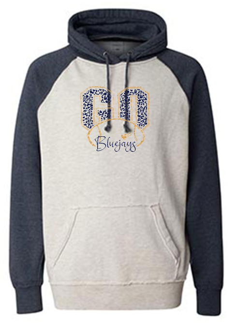 Shepherd Football Gear - 2025 - Adult Hoodie - J. America Vintage Heather Hood - 9.5oz
