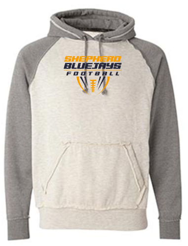 Shepherd Football Gear - 2026 - Adult Hoodie - J. America Vintage Heather Hood - 9.5oz