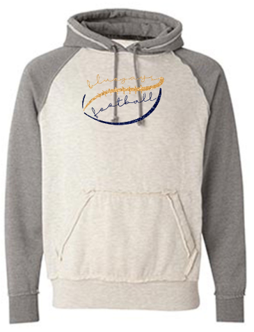 Shepherd Football Gear - 2026 - Adult Hoodie - J. America Vintage Heather Hood - 9.5oz