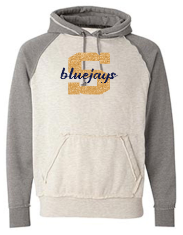 Shepherd Football Spirit Gear - 2026 - Adult Hoodie - J. America Vintage Heather Hood - 9.5oz