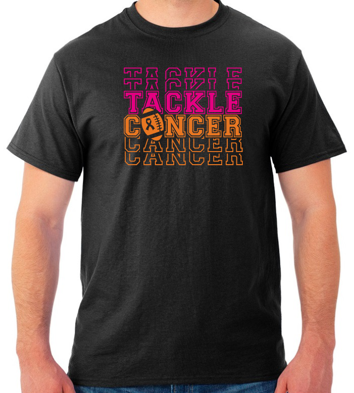 Shepherd Bluejays Football 2025 - Tackle Cancer - Jerzees Unisex T-Shirt