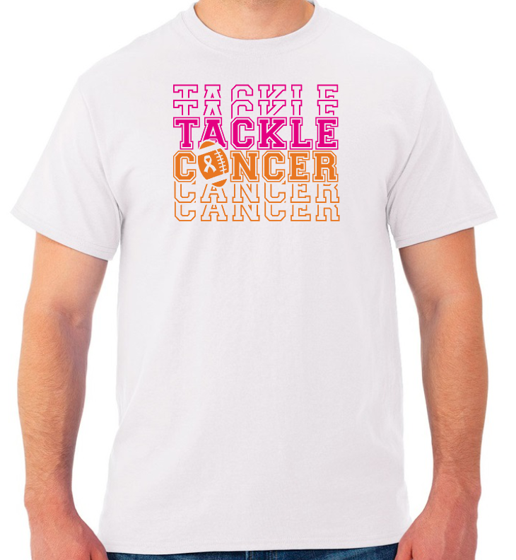 Shepherd Bluejays Football 2025 - Tackle Cancer - Jerzees Unisex T-Shirt