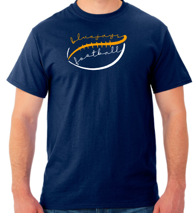 Shepherd Football Gear - 2026 -  Adult Unisex Tee - Jerzees Dri-Power Unisex T-Shirt - 5.4oz