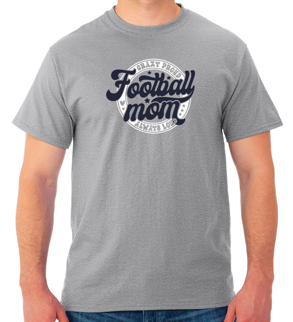 Shepherd Football Mom Gear - 2024 -  Adult Unisex Tee - Gildan Softstyle Adult Unisex T-Shirt - 4.5oz