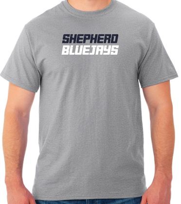 Shepherd Football Spirit Gear STANDARD - 2026 - Adult Unisex Tee - Jerzees Dri-Power Unisex T-Shirt - 5.4oz
