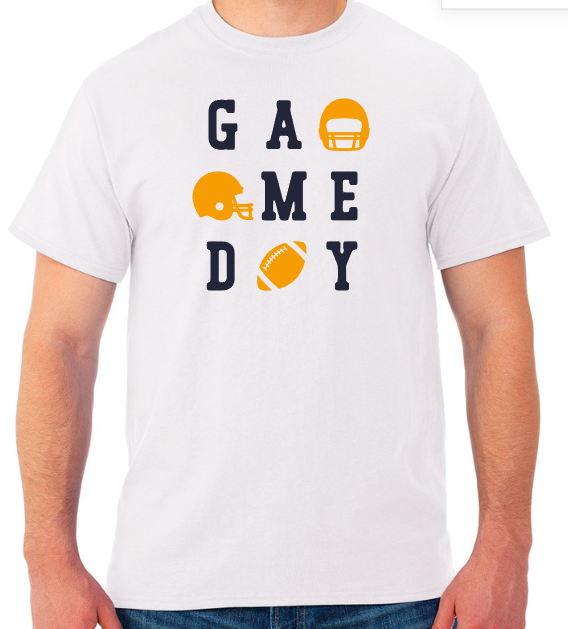 Shepherd Football Game Day Gear - 2024 - Adult Unisex Tee - Jerzees Dri-Power Unisex T-Shirt - 5.4oz