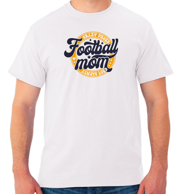 Shepherd Football Mom Gear - 2024 -  Adult Unisex Tee - Gildan Softstyle Adult Unisex T-Shirt - 4.5oz